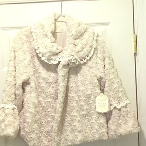 Ivory short cozy jacket